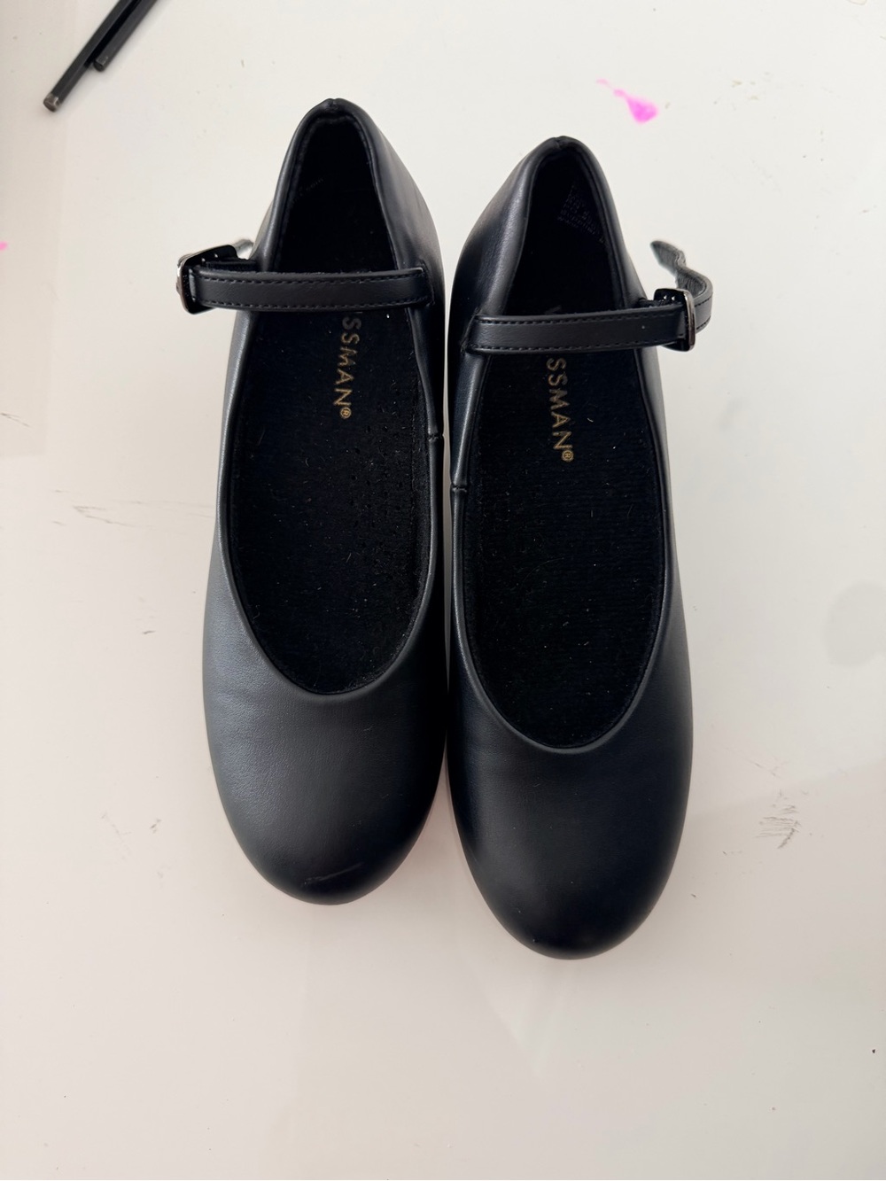 Weissman Black Mary Jane Girls' Dress Shoes